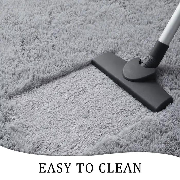 VIKAMA – tapis de chevet Simple de couleur unie, doux et antidérapant, pour chambre à coucher, tapis