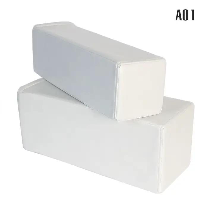Oreiller accoudoir de canapé 50CM, 1 pièce, coussin de main, tissu technologique, tissu en lin, long