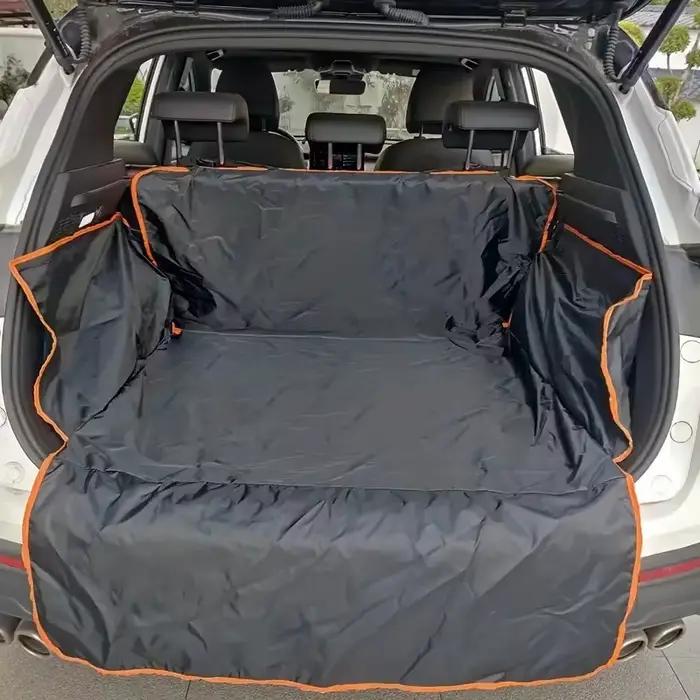 Tapis de coffre de voiture en polyester durable pour animaux de compagnie - Tapis antidérapant résis