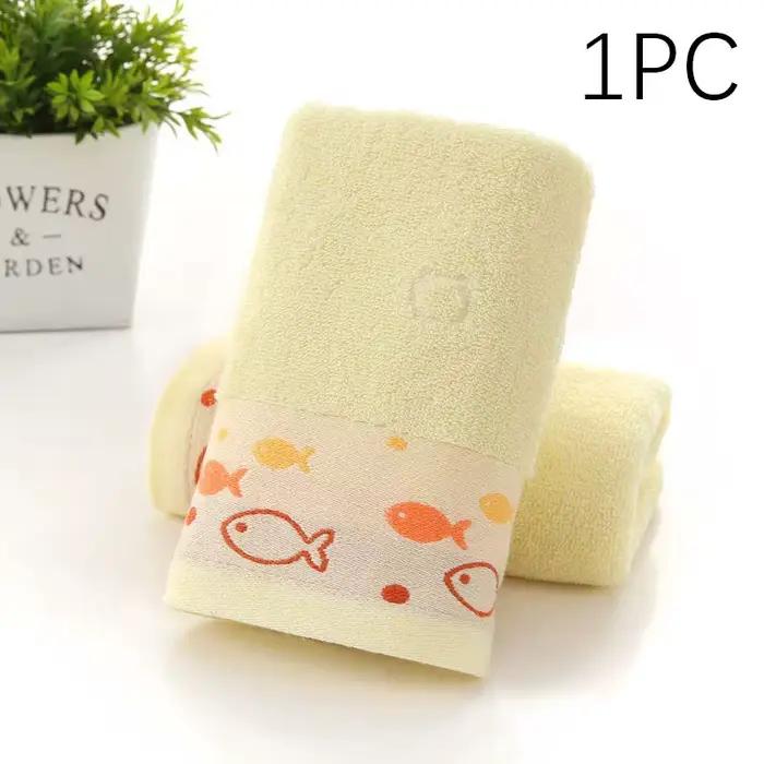 Serviettes de toilette en coton rayées pastel TILONDEX, douces, super absorbantes, sans peluches, po