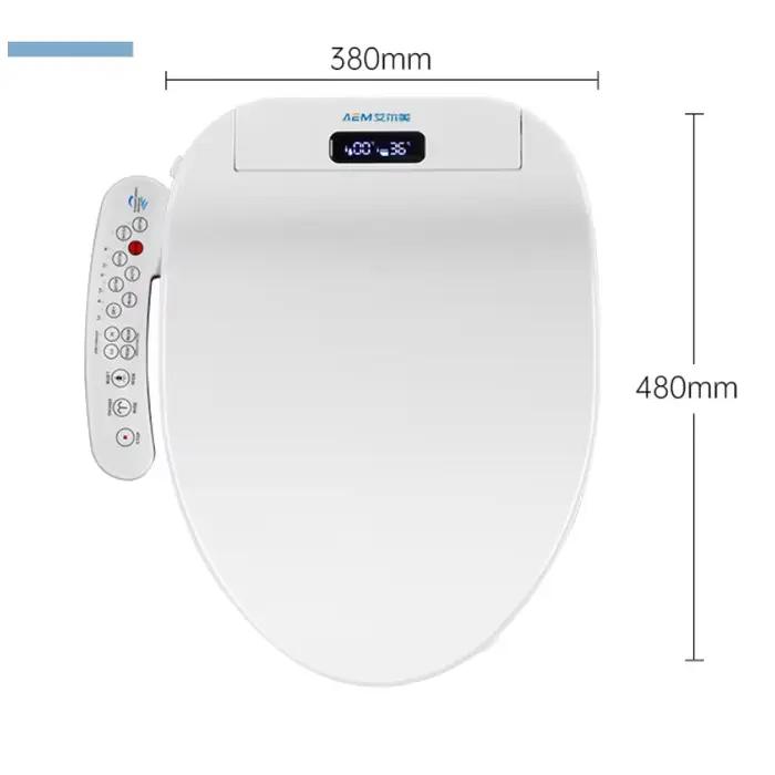 Housse de siège de toilette intelligente – Hygiénique, économie d'eau, multi-pulse, sèche, veilleuse