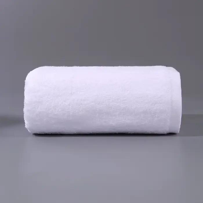 Ensemble de serviettes de bain en coton bio blanc, luxe, épais, hommes, femmes, adultes, salle de ba