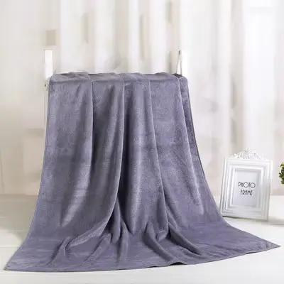 Serviette de bain en microcarence, super douce, super absorbante, séchage rapide, ne se décolore pas