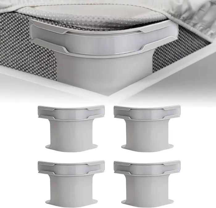 Verrou de drap de lit, 4/8 pièces, pour matelas, supports de draps, sangles de drap-housse robustes,