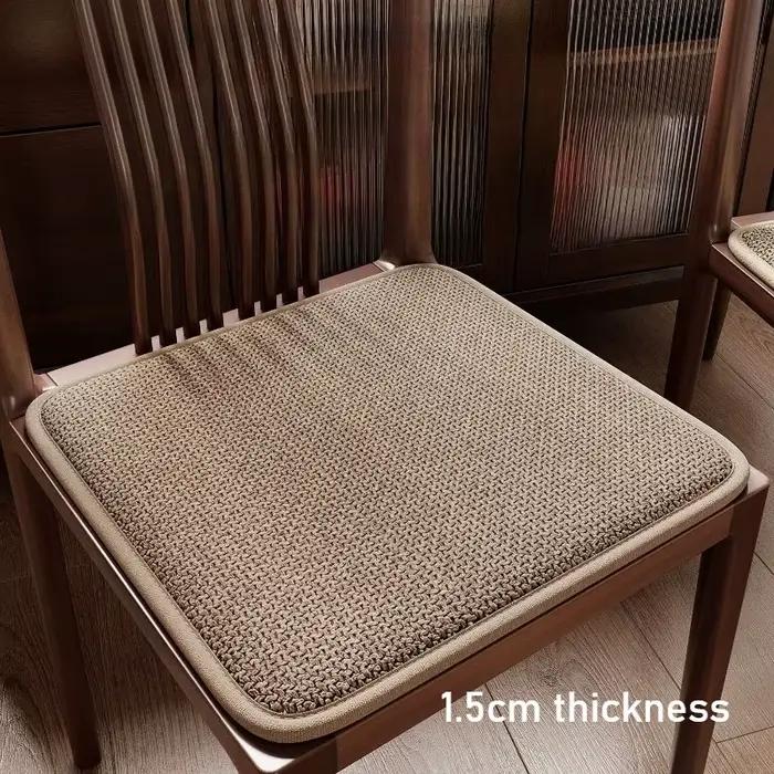 Coussin de chaise en mousse à mémoire de forme épaisse, 1.5cm, coussin de siège doux, antidérapant, 
