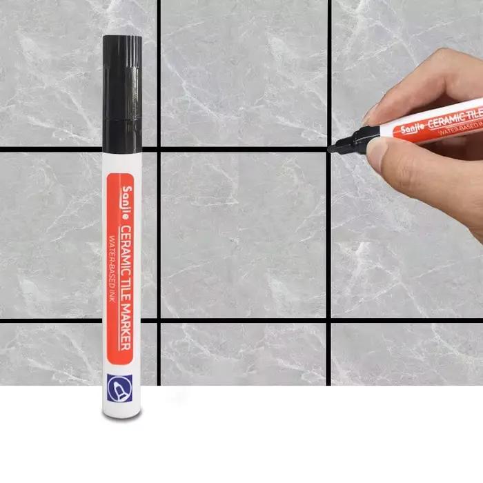 1/2 pièces Stylo de peinture pour joints, fournitures artistiques, marqueur mural imperméable, marqu