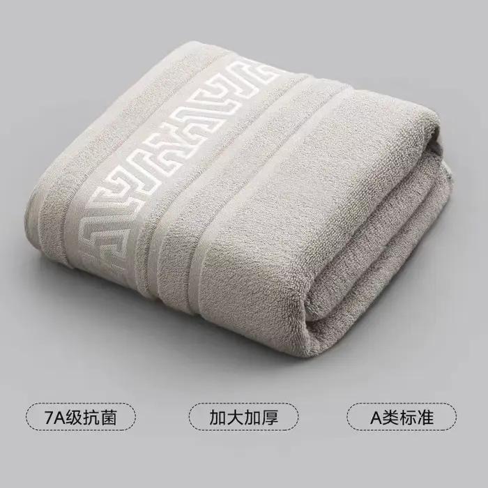 Serviette de bain épaisse en pur coton 380g, douce et absorbante, 70x140, sans peluches, disponible 