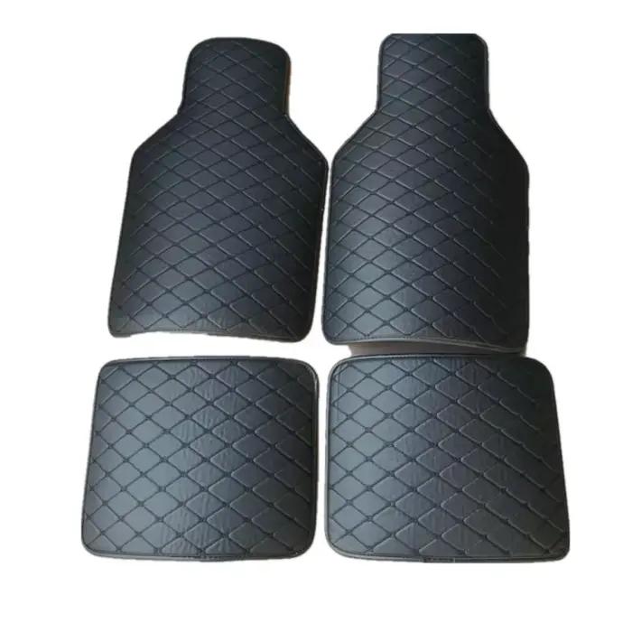 Nouveaux tapis de sol de luxe en cuir pour Citroën C3 Aircross 2018 à 2021, tapis pour voiture, pièc