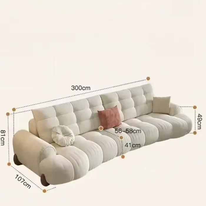 Coussin design canapé appartement accoudoir