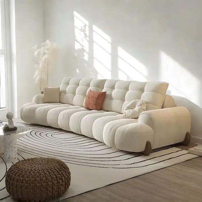 Coussin design canapé appartement accoudoir