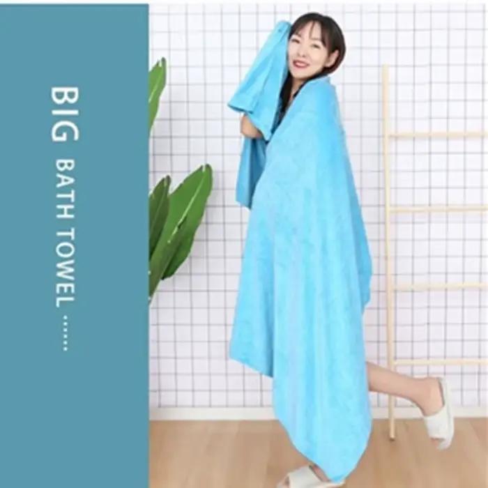 Serviette de bain en microcarence