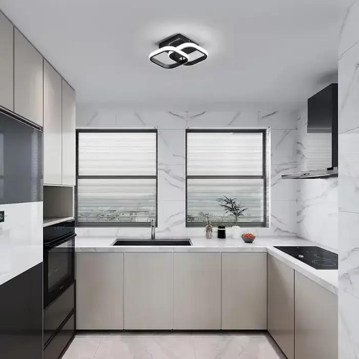 Plafonnier LED moderne pour allée, lustre pour couloir, escaliers, Foyer, balcon, chambre à coucher, salle de bains, luminaires d'intérieur