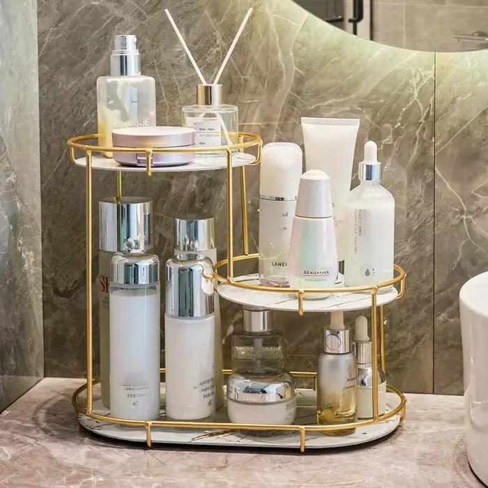 Support de rangement de salle de bain de luxe léger