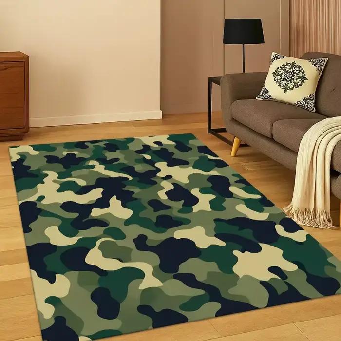 Tapis de Camouflage coloré militaire
