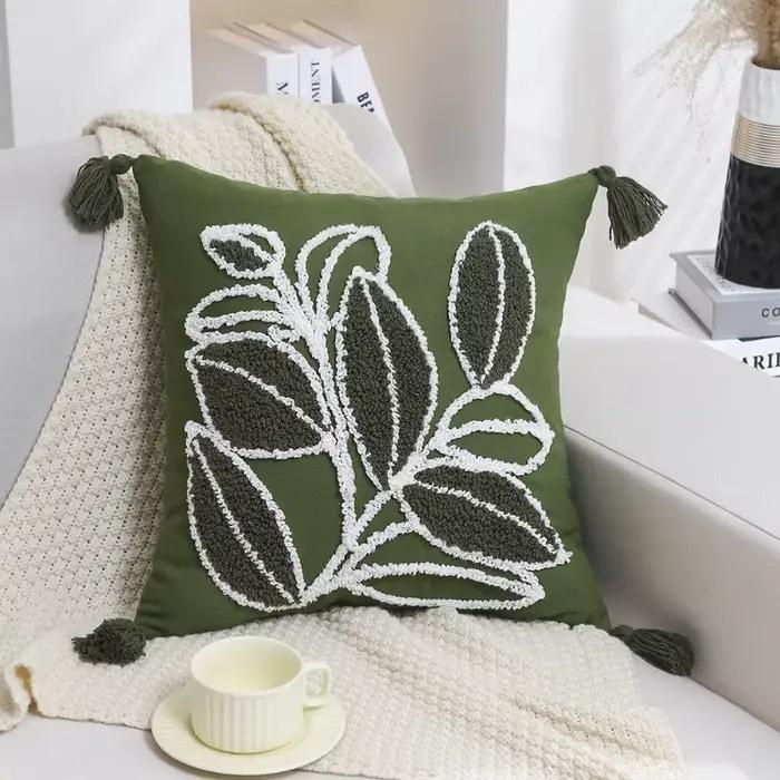 Housse de coussin bohème