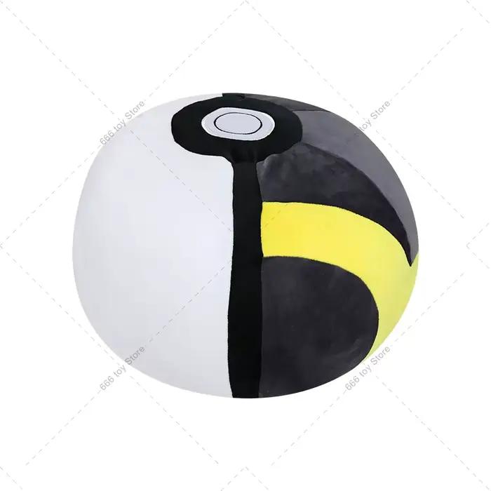 Coussin Pokemon en peluche, 2 Styles, Ultra boule, oreiller, grande taille, jouets en peluche doux, poupée monstre de poche, chambre à coucher