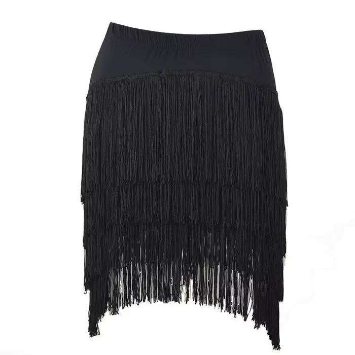Gros 1 mètre/lot 30 cm longue frange dentelle gland Polyester dentelle ruban d'habillage danse latine jupe rideau franges pour la couture