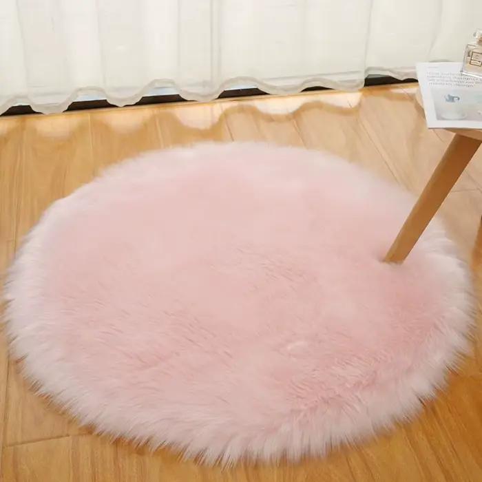 Tapis rond doux 30/50/70 cm