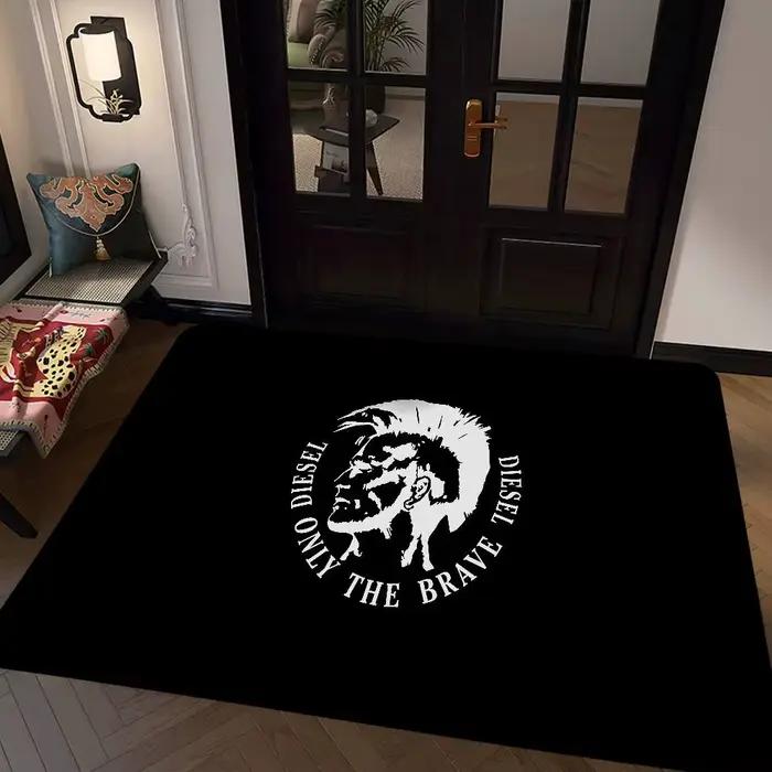 Mode d-diesel Logo tapis de sol chambre d'enfants chambre décoration balcon anti-dérapant paillasson salon hôtel décor tapis