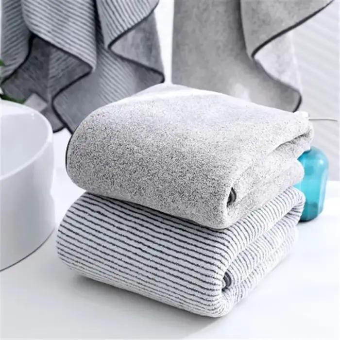 Serviettes de bain épaisses en microfibre pour le corps