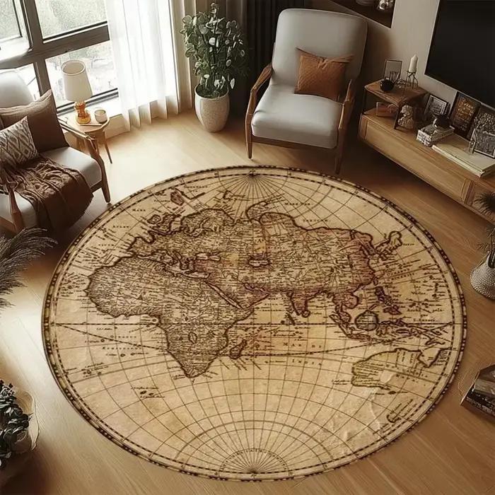 Tapis rond pour enfants