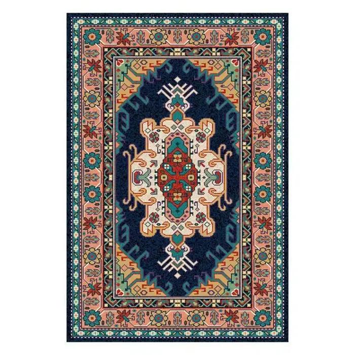 Tapis persan ethnique marocain nordique