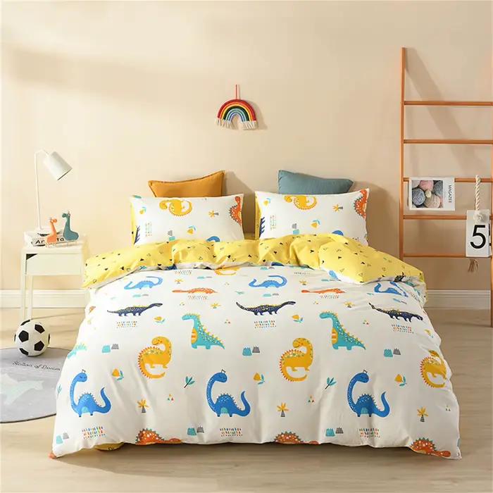 Parure de lit dinosaure