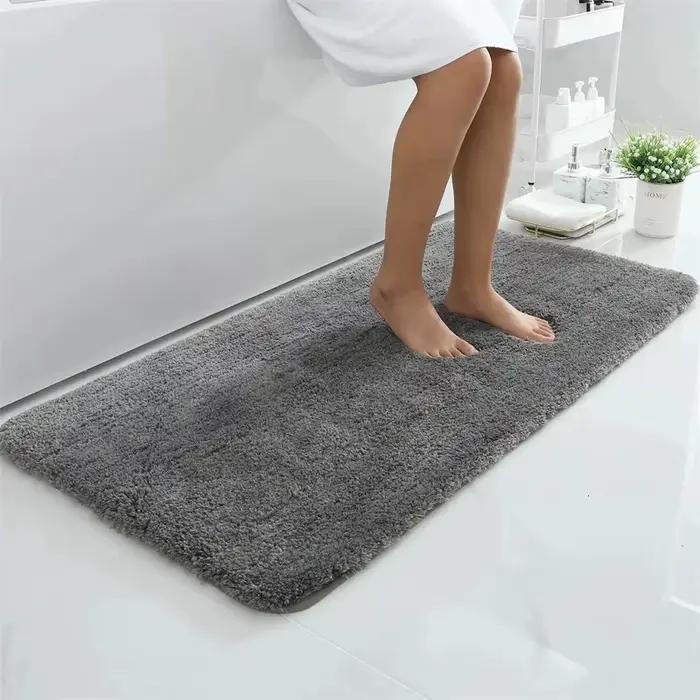Tapis de salle de bain simples et luxueux