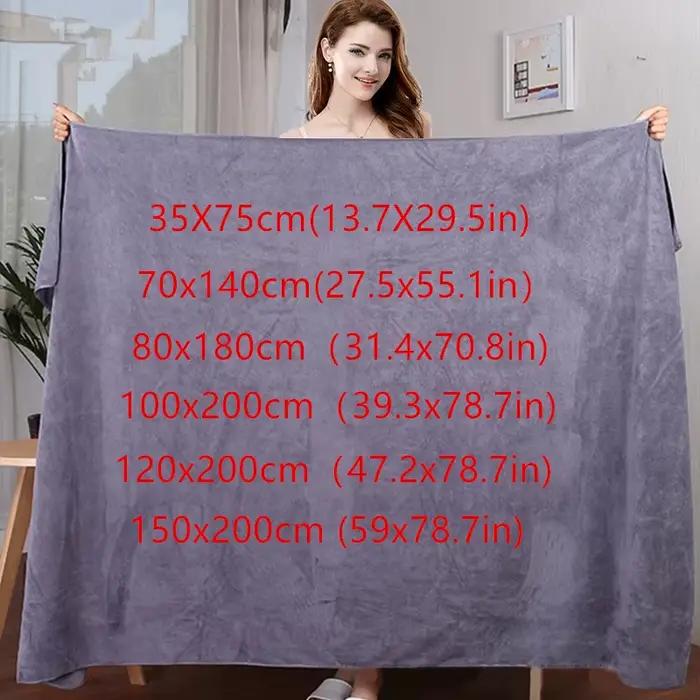 Serviette de bain de luxe Super épaisse