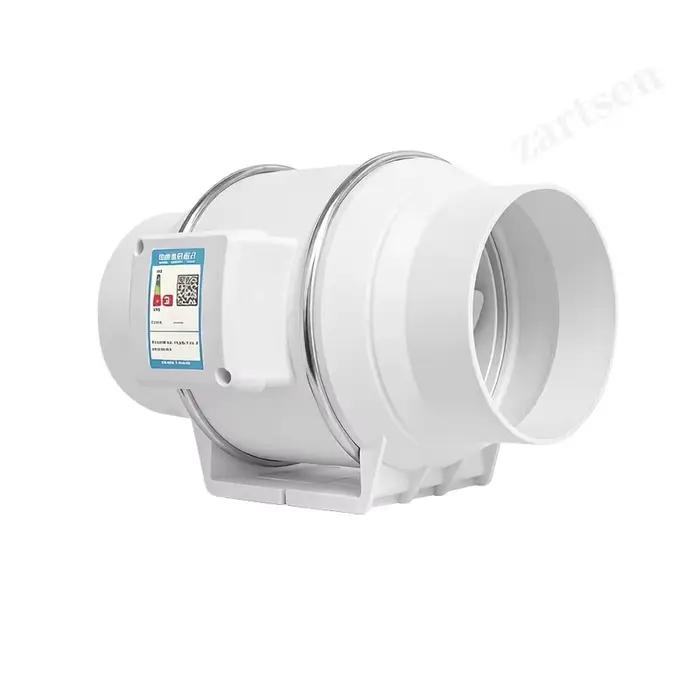 Ventilateur d'extraction silencieux pour maison, ventilateur de conduit en ligne, salle de bain, 220V, extracteur de ventilation, cuisine, toilettes, nettoyage de l'air mural