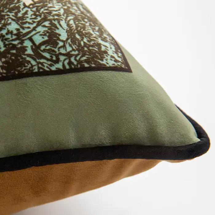 Housse de coussin Green Jungle Wild Life