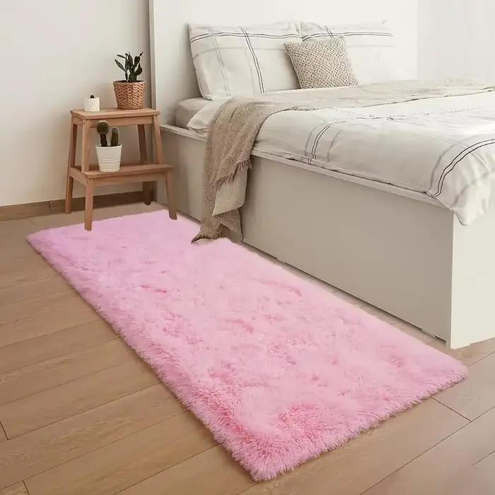 VIKAMA Tapis à poils longs doux et moelleux
