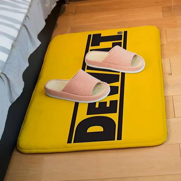 D-Dewalts – tapis antidérapant pour salle de bain, décoration de la maison, tapis de porte d'entrée, résistant aux rayures