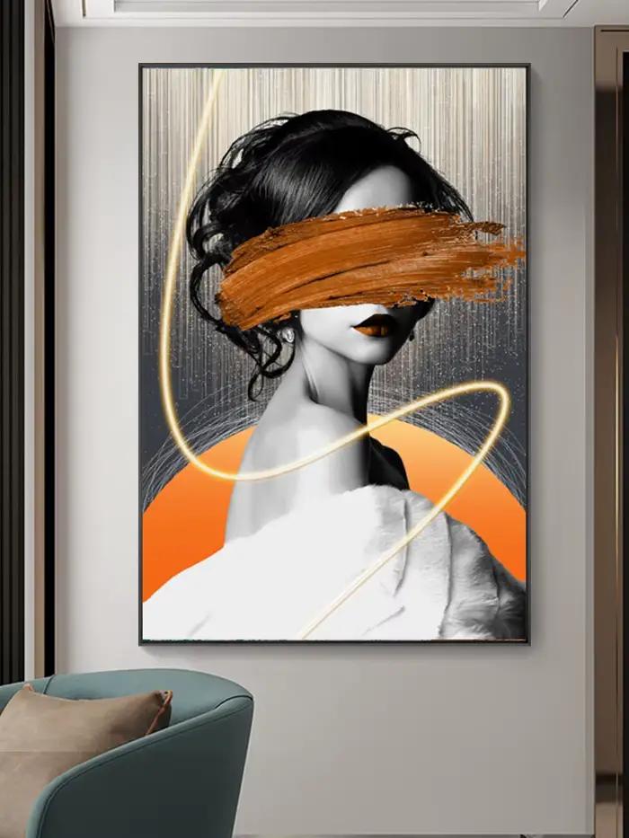 Applique Murale LED au Design Moderne, Luminaire Décoratif de Luxe, Idéal pour un Couloir, un Salon, une Salle à Manger ou une Chambre à Coucher