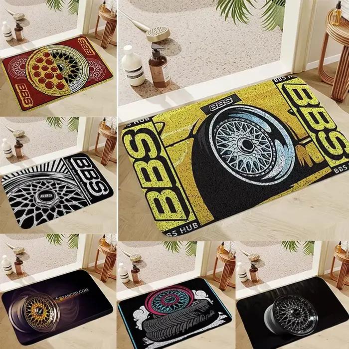BBS tapis de bain lavable antidérapant