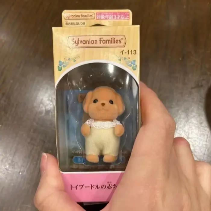 Figurine d'action originale des familles sylvaniennes, Posture debout, série bébé, accessoires et pendentif, décoration de chambre, jouet cadeau, en Stock