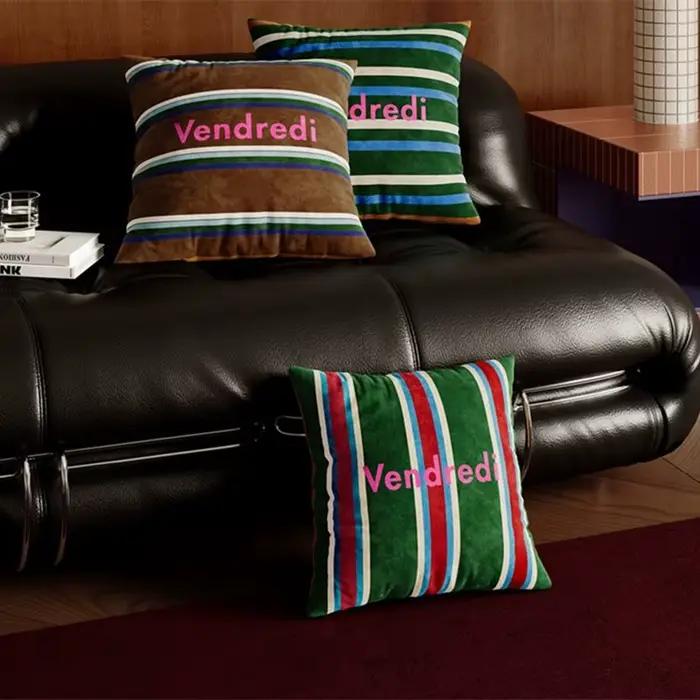 Housse de coussin Vintage français