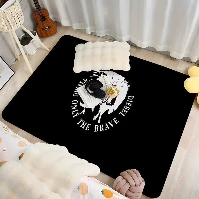 Mode d-diesel Logo tapis de sol chambre d'enfants chambre décoration balcon anti-dérapant paillasson salon hôtel décor tapis