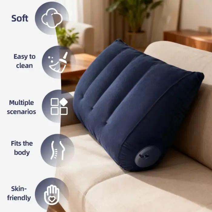 Coussin de soutien triangulaire portable et souple