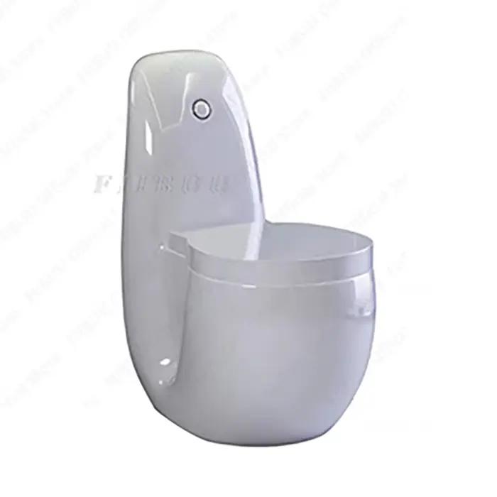 Toilettes une pièce, nouvelle toilette domestique pour boîtier de petite taille, créatives, sans limite de pression d'eau pour salles de bains, siège à fermeture douce