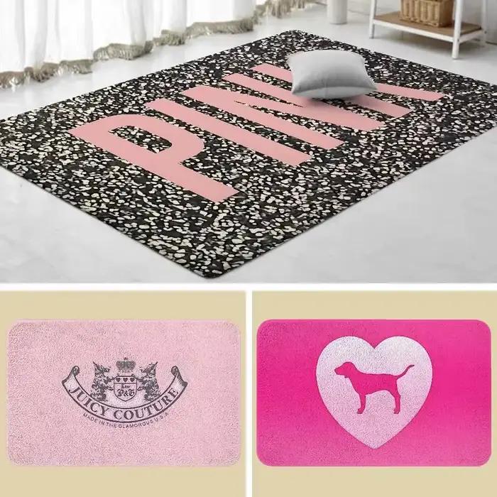 Tapis de luxe moderne VIKAMA: tapis de sol décoratif en velours doux