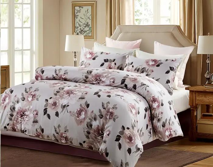 Parure de lit avec housse de couette et taies d'oreiller