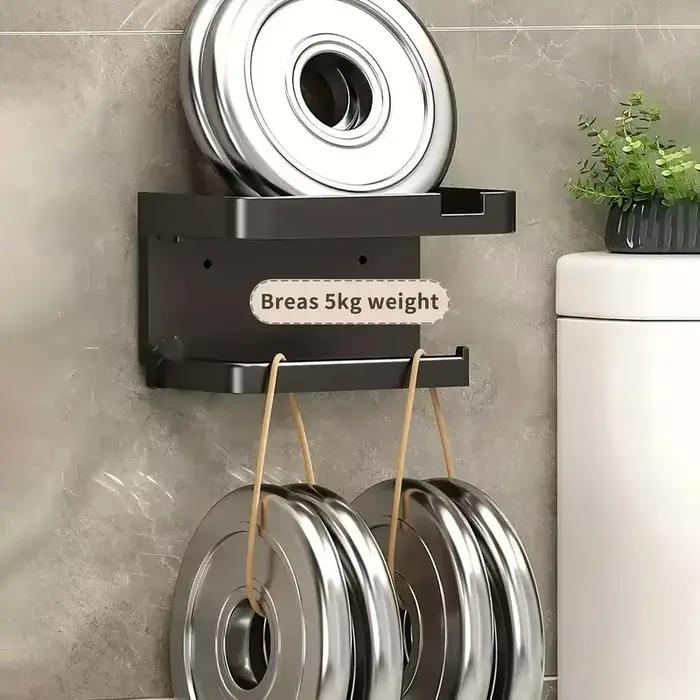 Porte-papier hygiénique facile à installer