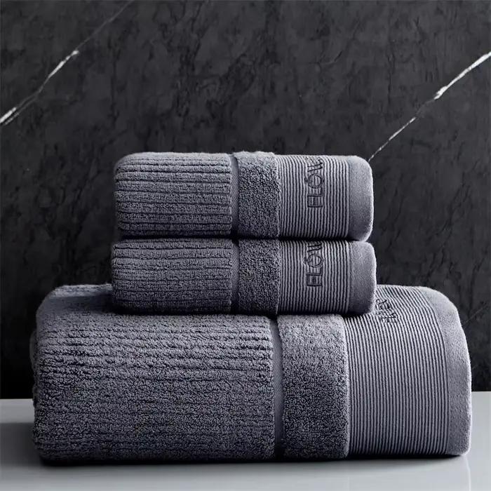 Ensemble de serviettes de luxe 100 % coton