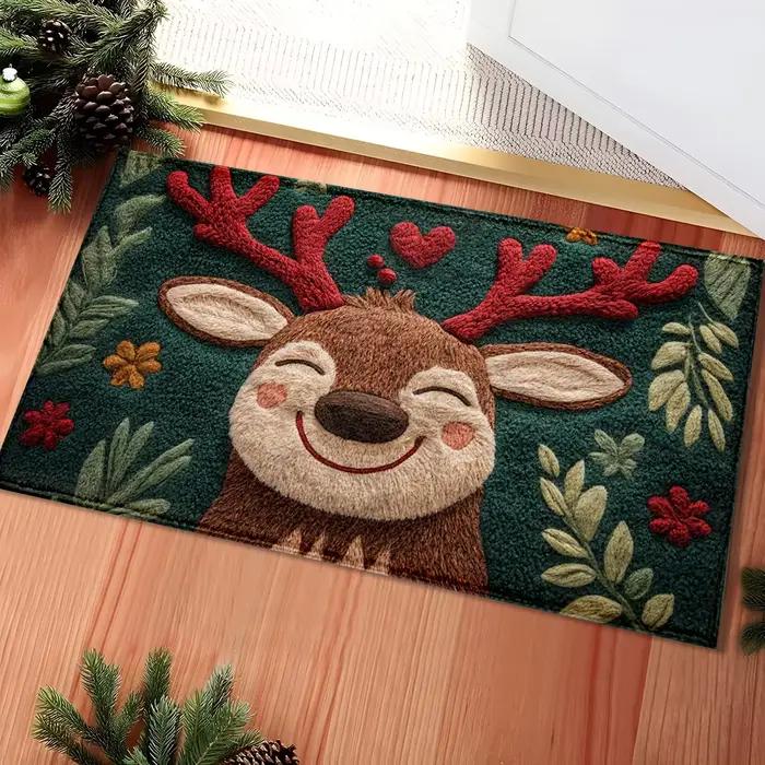 VIAMA – tapis de porte de renne de noël
