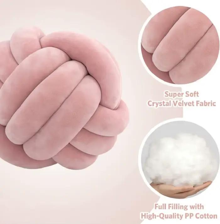Oreiller décoratif en forme de boule