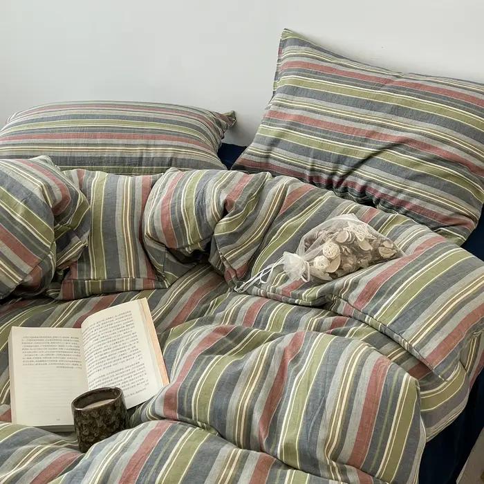 Ensemble de literie mignon de style coréen pour filles