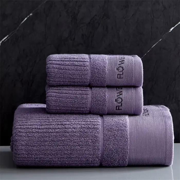Ensemble de serviettes de luxe 100 % coton