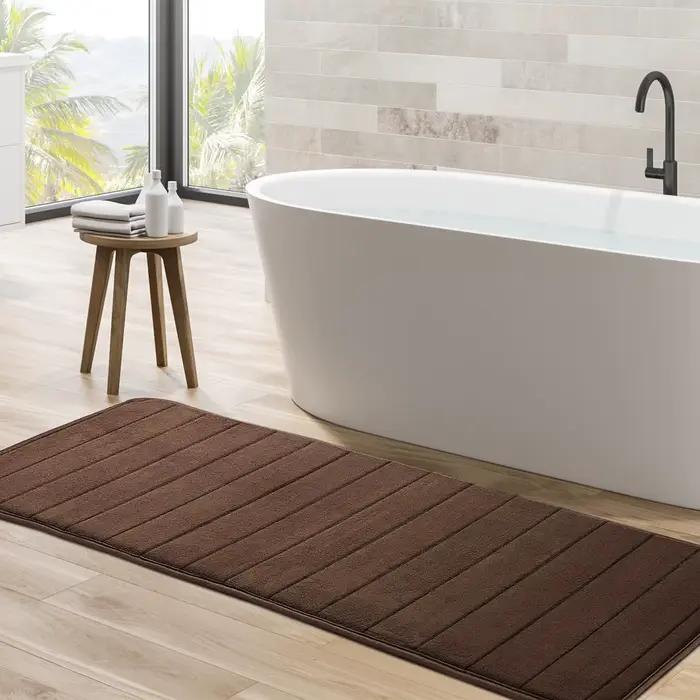 Tapis de salle de bain rectangulaire absorbant 40*120cm