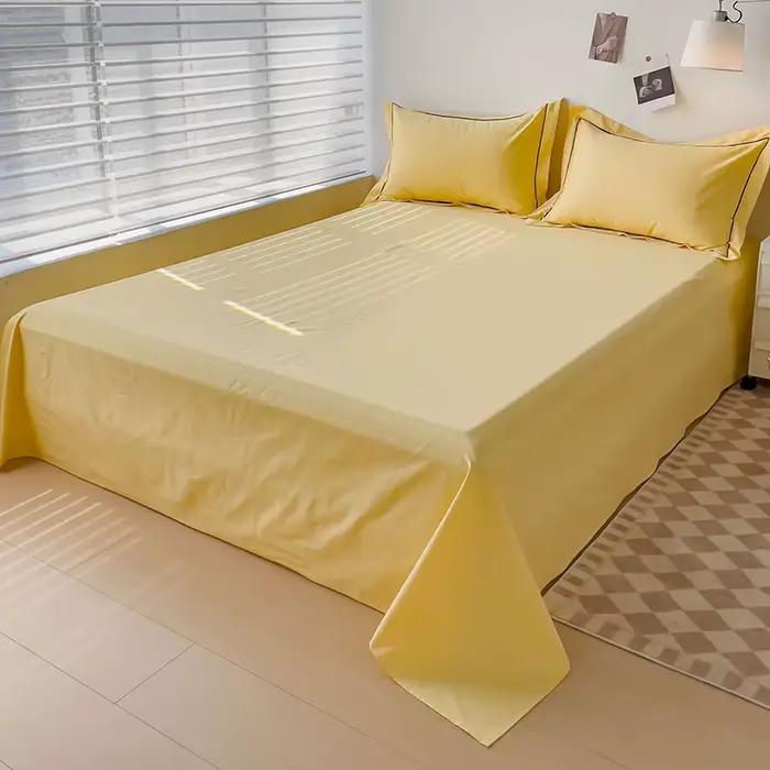 Drap de lit en coton égyptien doux